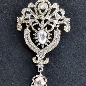 Rhinestone Brooch